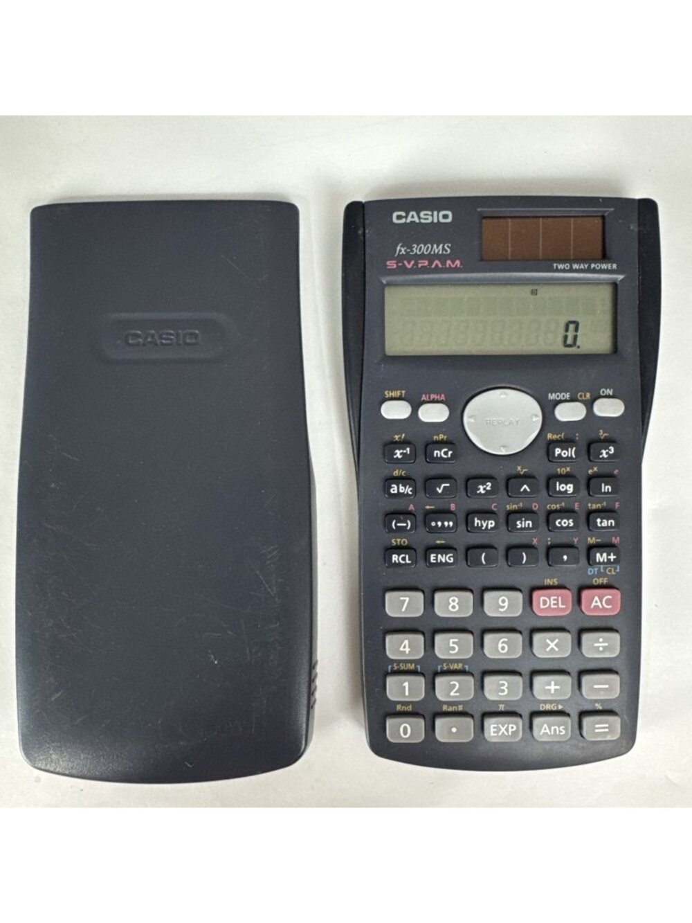 Casio fx-300MS S-VPAM Scientific Calculator with Cover Works